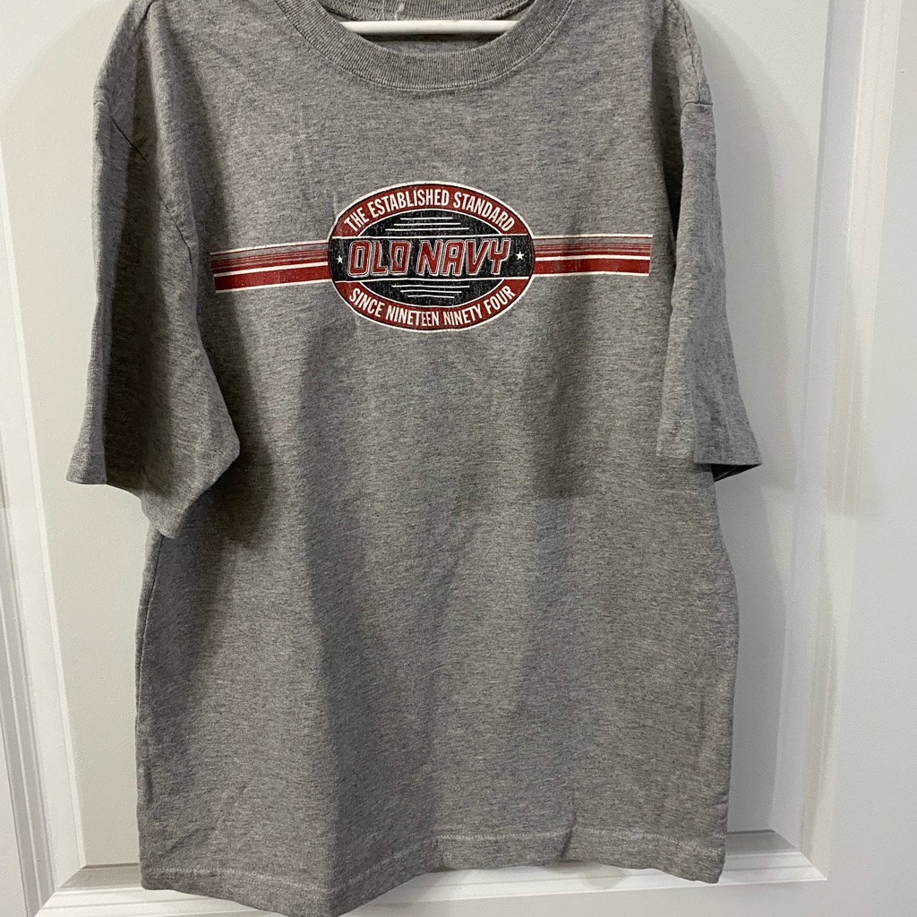 Old Navy Gray Men's Shirt